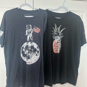 Grunt Style Astronaut and pineapple TShirts